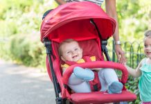 婴儿推车使用注意这几点,孩子安全出行有保障