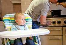 想生男孩可从饮食下手? 儿童餐椅